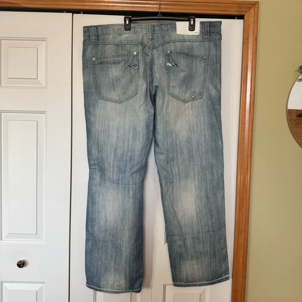 Pelle‎ Pelle Classic Y2K Blue Denim Jeans Size 46